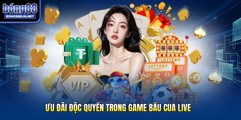 Ưu đãi độc quyền trong game bầu cua live